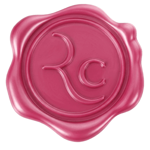 Raymond & Clarissa wax seal